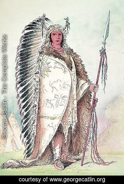 Sioux chief, 'The Black Rock'