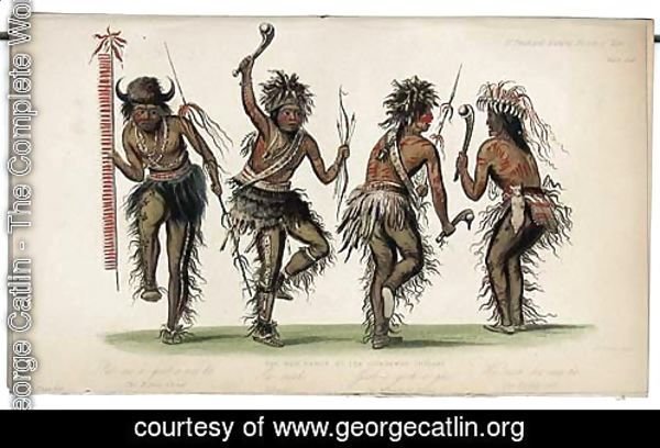The War Dance by Ojibbeway Indians