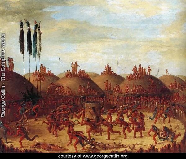 The Last Race, Mandan O-Kee-Pa Ceremony 1832