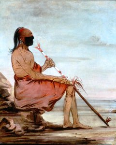 Mandan Medicine Man Mah-to-hah 'Old Bear', 1832-39