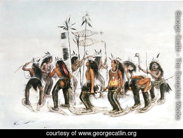 The Snow-Shoe Dance: To Thank the Great Spirit for the First Appearance of Snow