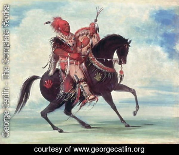 George Catlin - Chief Keokuk, 1834