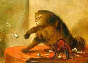George Catlin - The cat of ostend